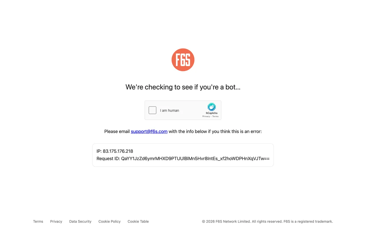 F6S homepage