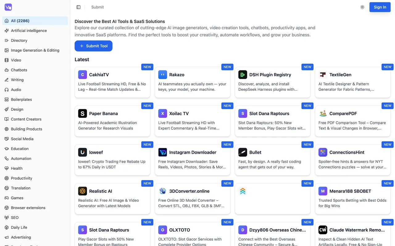 Wayfindio homepage