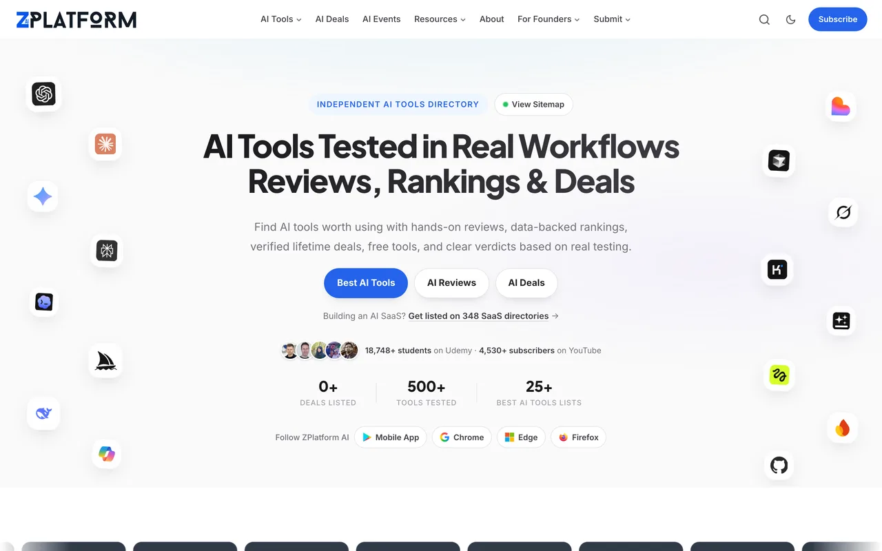 zPlatform.ai homepage